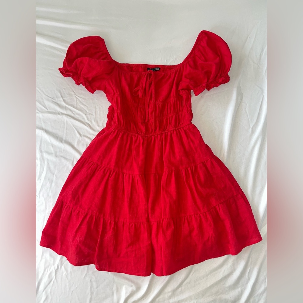 SHEIN Red Sundress